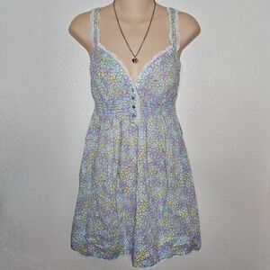 Victorias Secret Angels Floral Babydoll Top Lingerie